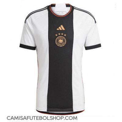 Camisa de time de futebol Alemanha Replicas 1º Equipamento Mundo 2022 Manga Curta